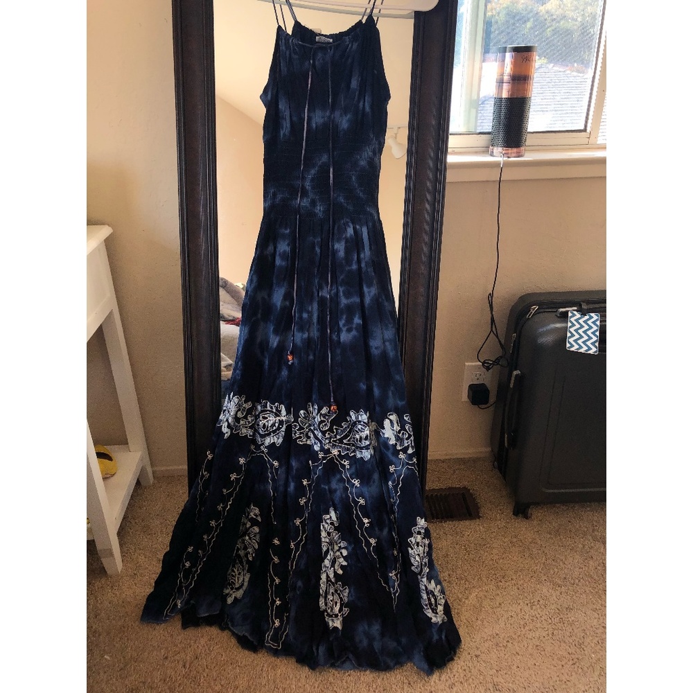 Hand crafted & embroidered Jamaican dress